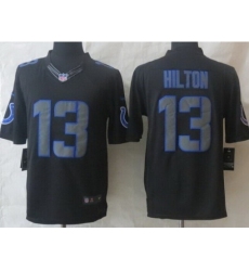 Nike Indianapolis Colts 13 T.Y. Hilton Black Limited Impact NFL Jersey