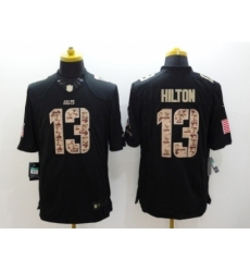 Nike Indianapolis Colts 13 T.Y. Hilton black Limited Salute to Service NFL Jersey