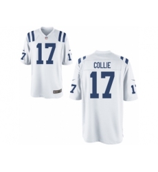 Nike Indianapolis Colts 17 Austin Collie White Game NFL Jersey