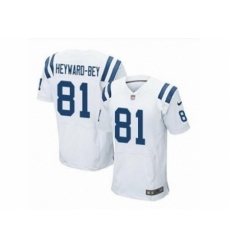 Nike Indianapolis Colts 81 Darrius Heyward-bey white Elite NFL Jersey