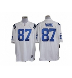 Nike Indianapolis Colts 87 Reggie wayne white Limited NFL Jersey