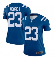 Women Indianapolis Colts Kenny Moore II Legend Jersey Royal