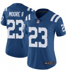 Women Indianapolis Colts Kenny Moore II Limited Color Rush Vapor Untouchable Jersey Royal
