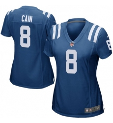 Women Nike Deon Cain Indianapolis Colts Game Royal Blue Team Color Jersey
