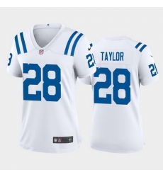 women jonathan taylor indianapolis colts white game jersey