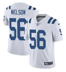 Youth Indianapolis Colts 56 Quenton Nelson White Vapor Untouchable Limited Stitched Football Jersey 