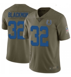 Youth Indianapolis Colts Julian Blackmon 2017 Salute to Service Jersey Green Limited