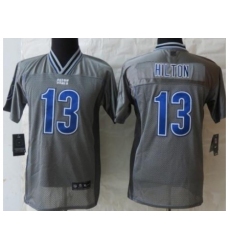 Youth Nike Indianapolis Colts 13 T.Y. Hilton Grey Vapor Elite Jerseys