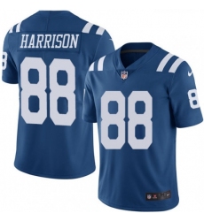 Youth Nike Indianapolis Colts 88 Marvin Harrison Limited Royal Blue Rush Vapor Untouchable NFL Jersey