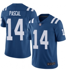 Youth Zach Pascal Limited Home Jersey 14 Football Indianapolis Colts Royal Blue V