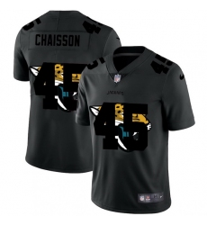 Jacksonville Jaguars 45 K 27Lavon Chaisson Men Nike Team Logo Dual Overlap Limited NFL Jersey Black
