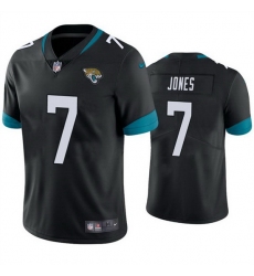 Men Jacksonville Jaguars 7 Zay Jones Black Vapor Untouchable Limited Stitched jersey
