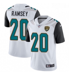 Men Nike Jacksonville Jaguars 20 Jalen Ramsey White Vapor Untouchable Limited Player NFL Jersey