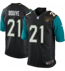 Men Nike Jacksonville Jaguars 21 AJ Bouye Game Black Alternate NFL Jersey