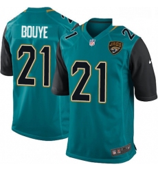Men Nike Jacksonville Jaguars 21 AJ Bouye Game Teal Green Team Color NFL Jersey