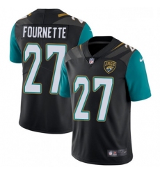 Men Nike Jacksonville Jaguars 27 Leonard Fournette Black Alternate Vapor Untouchable Limited Player NFL Jersey