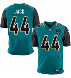 Men Nike Jacksonville Jaguars 44 Myles Jack Teal Green Team Color Vapor Untouchable Elite Player NFL Jersey