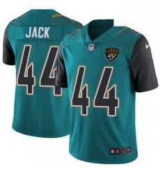 Men Nike Jacksonville Jaguars 44 Myles Jack Teal Green Team Color Vapor Untouchable Limited Player NFL Jersey
