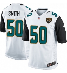 Men Nike Jacksonville Jaguars 50 Telvin Smith Game White NFL Jersey