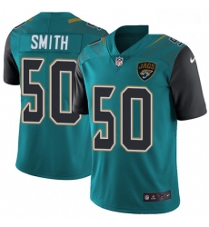 Men Nike Jacksonville Jaguars 50 Telvin Smith Teal Green Team Color Vapor Untouchable Limited Player NFL Jersey