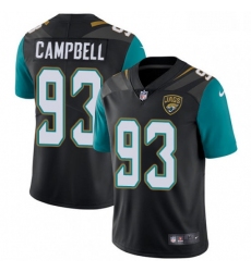 Men Nike Jacksonville Jaguars 93 Calais Campbell Black Alternate Vapor Untouchable Limited Player NFL Jersey