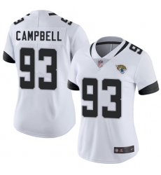 Men Nike Jacksonville Jaguars 93 Calais Campbell White Alternate Vapor Untouchable Limited Player NFL Jersey