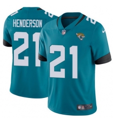 Nike Jaguars 21 C J  Henderson Teal Green Alternate Men Stitched NFL Vapor Untouchable Limited Jersey