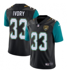 Nike Jaguars #33 Chris Ivory Black Alternate Mens Stitched NFL Vapor Untouchable Limited Jersey