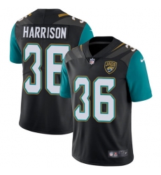 Nike Jaguars #36 Ronnie Harrison Black Team Color Men Stitched NFL Vapor Untouchable Limited Jersey
