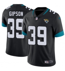 Nike Jaguars #39 Tashaun Gipson Black Team Color Men Stitched NFL Vapor Untouchable Limited Jersey