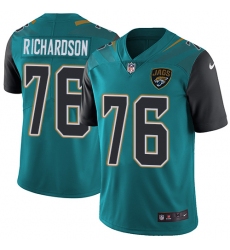 Nike Jaguars #76 Will Richardson Teal Green Alternate Men Stitched NFL Vapor Untouchable Limited Jersey