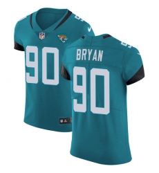 Nike Jaguars #90 Taven Bryan Teal Green Alternate Men Stitched NFL Vapor Untouchable Elite Jersey