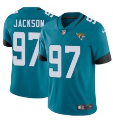 Nike Jaguars #97 Malik Jackson Teal Green Team Color Mens Stitched NFL Vapor Untouchable Limited Jersey