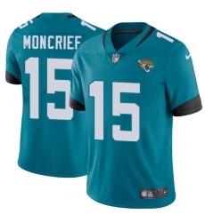 Nike Limited Men Donte Moncrief Teal Green Alternate Jersey NFL #15 Jacksonville Jaguars Vapor