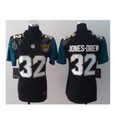 Nike Women Jacksonville Jaguars #32 Maurice Jones-Drew Black Jerseys(NEW)
