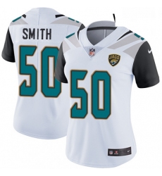 Womens Nike Jacksonville Jaguars 50 Telvin Smith White Vapor Untouchable Limited Player NFL Jersey