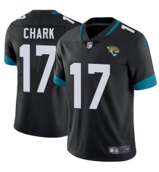 Nike Jaguars #17 DJ Chark Black Team Color Youth Stitched NFL Vapor Untouchable Limited Jersey