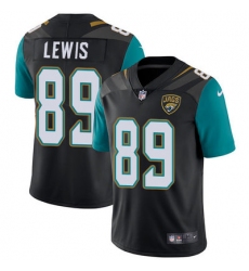 Nike Jaguars #89 Marcedes Lewis Black Alternate Youth Stitched NFL Vapor Untouchable Limited Jersey