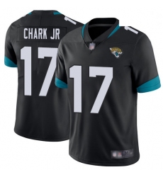 Youth Jaguars 17 DJ Chark Jr Black Team Color Stitched Football Vapor Untouchable Limited Jersey