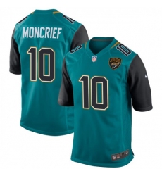 Youth Nike Donte Moncrief Jacksonville Jaguars Game Teal Team Color Jersey