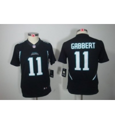 Youth Nike Jacksonville Jaguars #11 Blaine Gabbert Black Color[Youth Limited Jerseys]