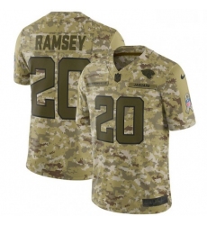 Youth Nike Jacksonville Jaguars 20 Jalen Ramsey Limited Camo 2018 Salute to Service NFL Jersey