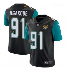 Youth Nike Jacksonville Jaguars 91 Yannick Ngakoue Black Alternate Vapor Untouchable Limited Player NFL Jersey