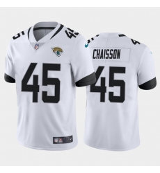 Youth Nike Jaguars 45 K 27Lavon Chaisson White Youth 2020 NFL Draft First Round Pick Vapor Untouchable Limited Jersey
