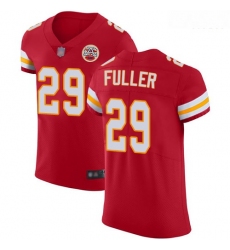 Chiefs 29 Kendall Fuller Red Team Color Men Stitched Football Vapor Untouchable Elite Jersey