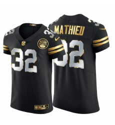 Kansas City Chiefs 32 Tyrann Mathieu Men Nike Black Edition Vapor Untouchable Elite NFL Jersey