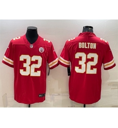Men Kansas City Chiefs 32 Nick Bolton Red Vapor Untouchable Limited Stitched Football Jersey