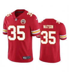 Men Kansas City Chiefs 35 Jaylen Watson Red Vapor Untouchable Limited Stitched Football Jersey