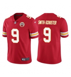 Men Kansas City Chiefs 9 JuJu Smith Schuster Vapor Untouchable Red Limited Stitched Football Jersey