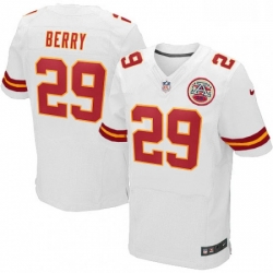 Men Nike Kansas City Chiefs 29 Eric Berry White Vapor Untouchable Elite Player NFL Jersey